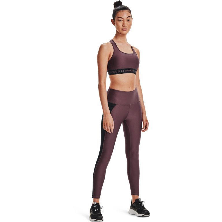 Легінси жіночі Under Armour HG 6M Panel Ankle Leg W - фіолетові