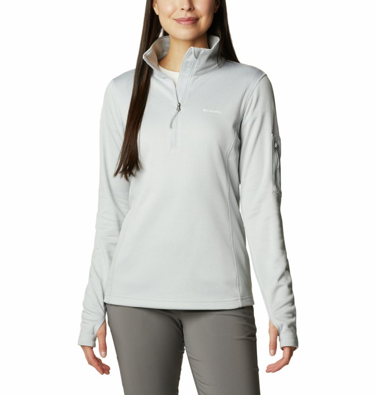 Cвітшот Columbia Park View™ Grid Fleece 1/2 Zip W - сірий