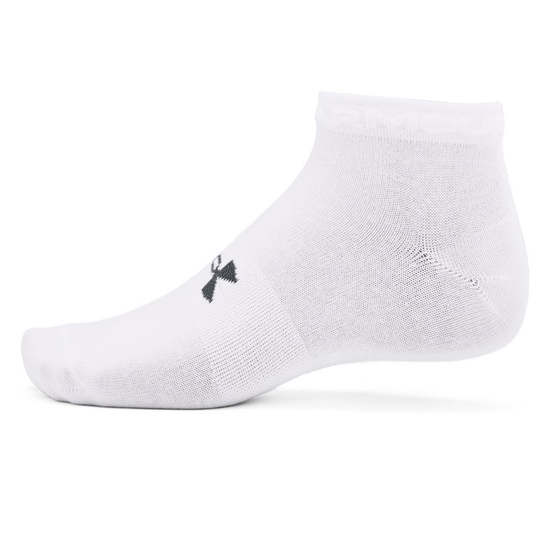 Шкарпетки Under Armour Essential Low Cut 3Pk Socks - білий