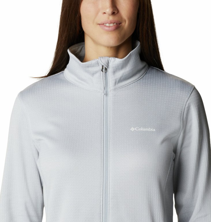 Кофта Columbia Park View™ Grid Fleece Full Zip W - сірий