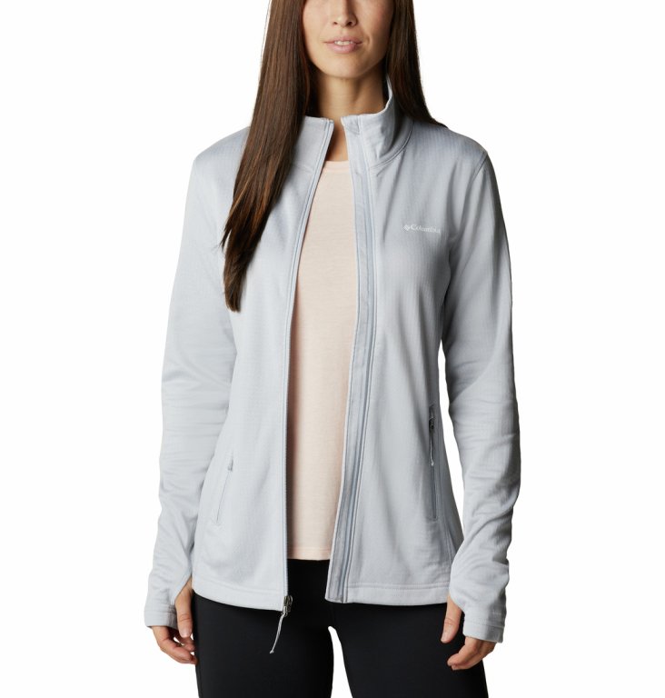Кофта Columbia Park View™ Grid Fleece Full Zip W - сірий
