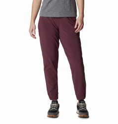 Kalhoty Columbia Pleasant Creek™ Warm Jogger W - tmavě červená (standardní délka)