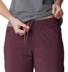 Kalhoty Columbia Pleasant Creek™ Warm Jogger W - tmavě červená (standardní délka)