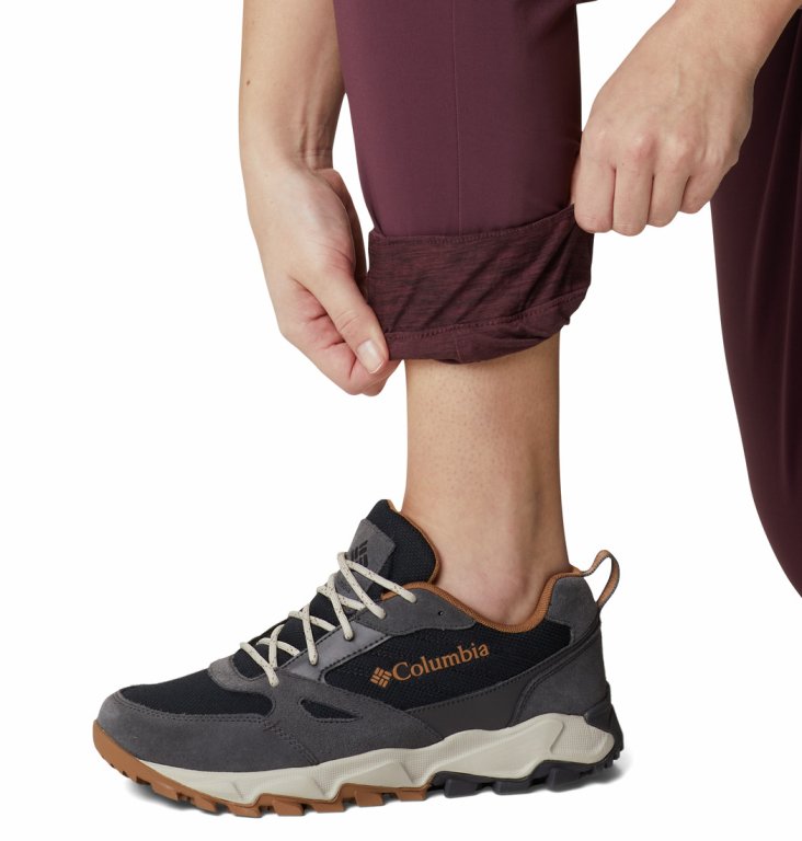 Kalhoty Columbia Pleasant Creek™ Warm Jogger W - tmavě červená (standardní délka)