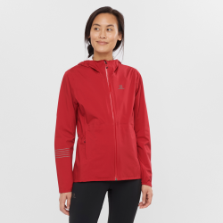 Куртка Salomon Bonatti WP Jacket W - червоний/чорний