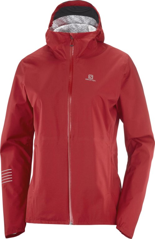 Куртка Salomon Bonatti WP Jacket W - червоний/чорний