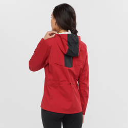 Куртка Salomon Bonatti WP Jacket W - червоний/чорний
