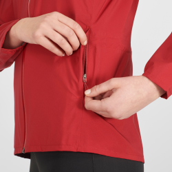 Куртка Salomon Bonatti WP Jacket W - червоний/чорний