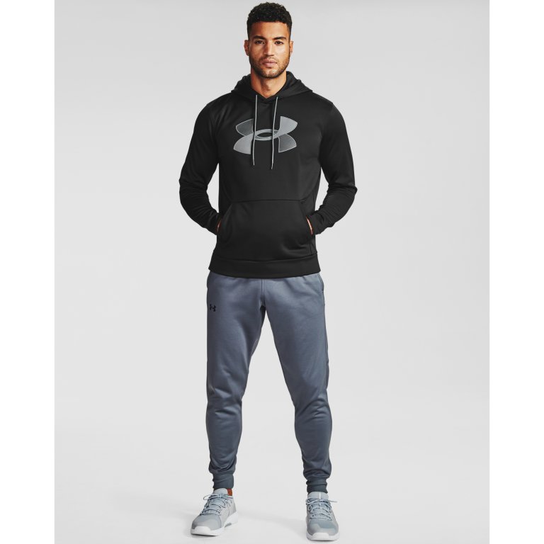 Mikina Under Armour Armour Fleece Big Logo HD M - čierna