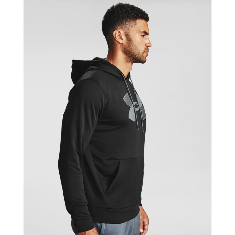 Mikina Under Armour Armour Fleece Big Logo HD M - čierna