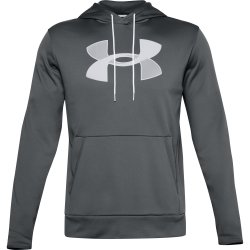 Mikina Under Armour Armour Fleece Big Logo HD M - sivá