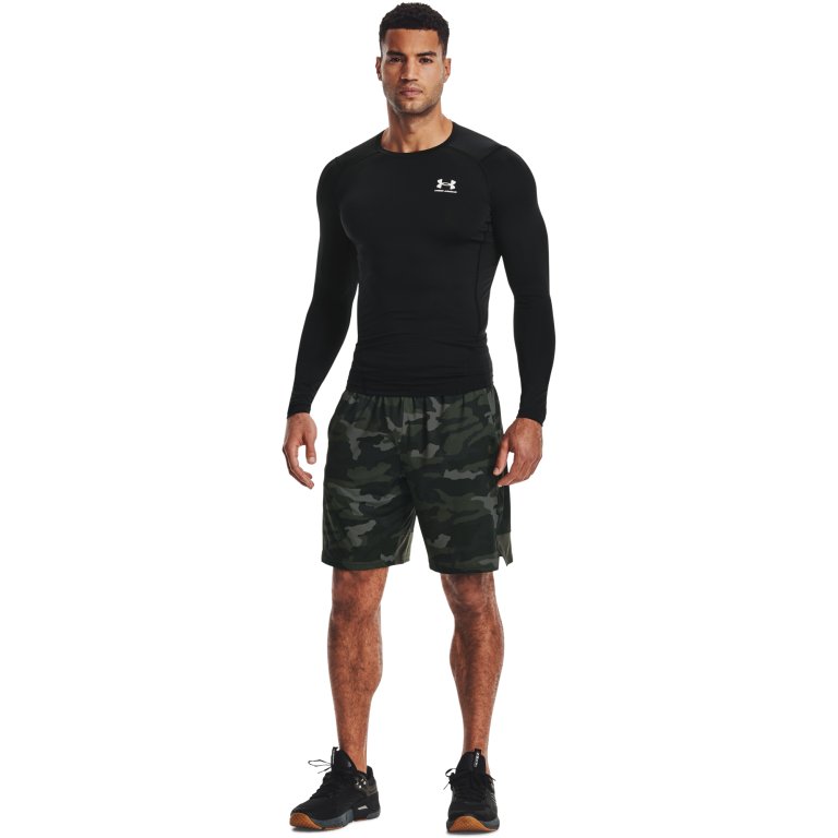 Футболка Under Armour HG Armour Comp LS M - чорна