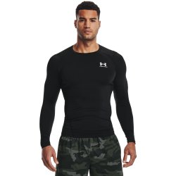 Футболка Under Armour HG Armour Comp LS M - чорна
