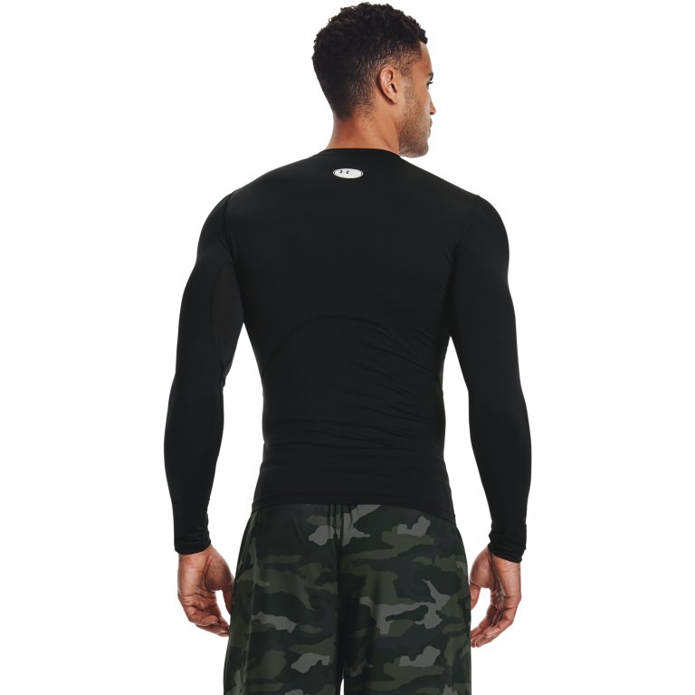Футболка Under Armour HG Armour Comp LS M - чорна
