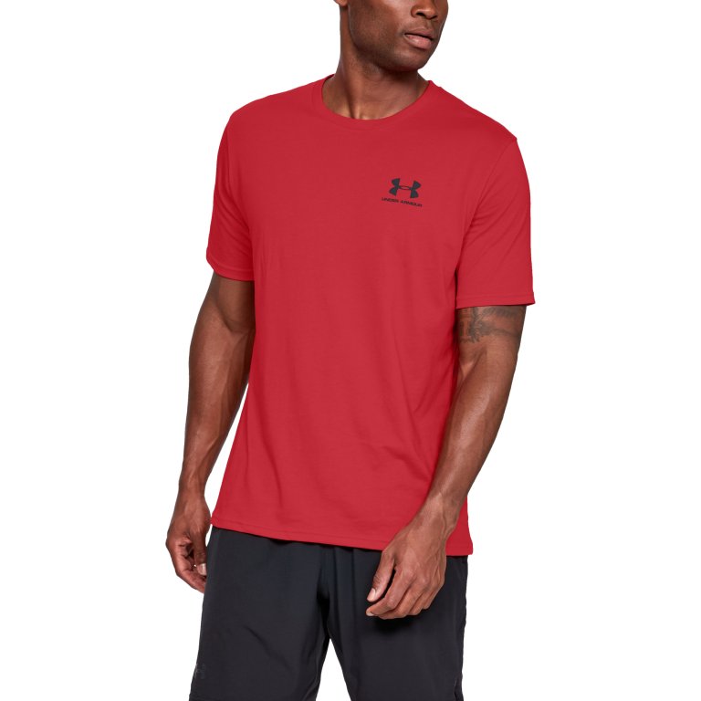 Футболка Under Armour Sportstyle LC SS M - червона
