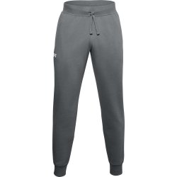 Tepláky Under Armour Rival Cotton Jogger M - šedá