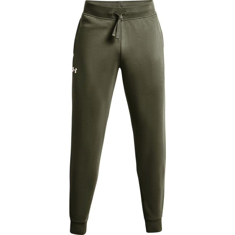 Tepláky Under Armour Rival Cotton Jogger M - zelená