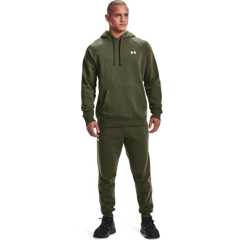Tepláky Under Armour Rival Cotton Jogger M - zelená