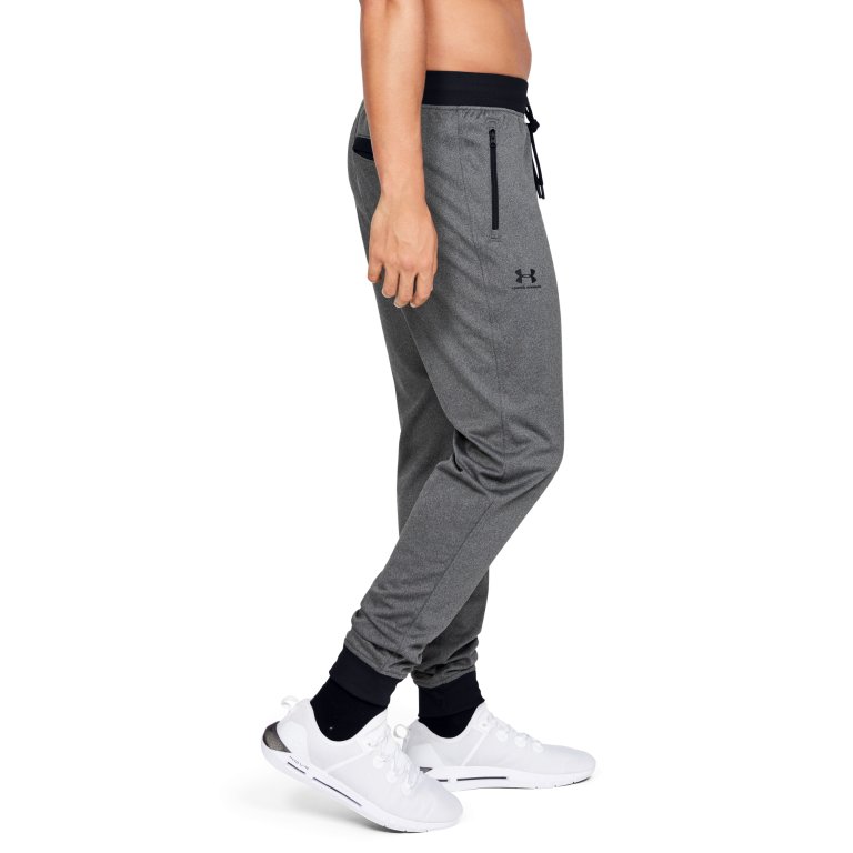 Джоггери трикотажні чоловічі Under Armour Sportstyle Tricot Jogger M - сірі