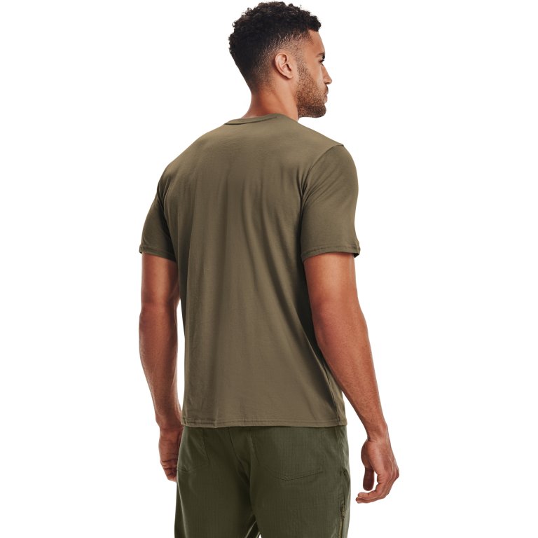 Футболка Under Armour M Tac Cotton T M - коричнева