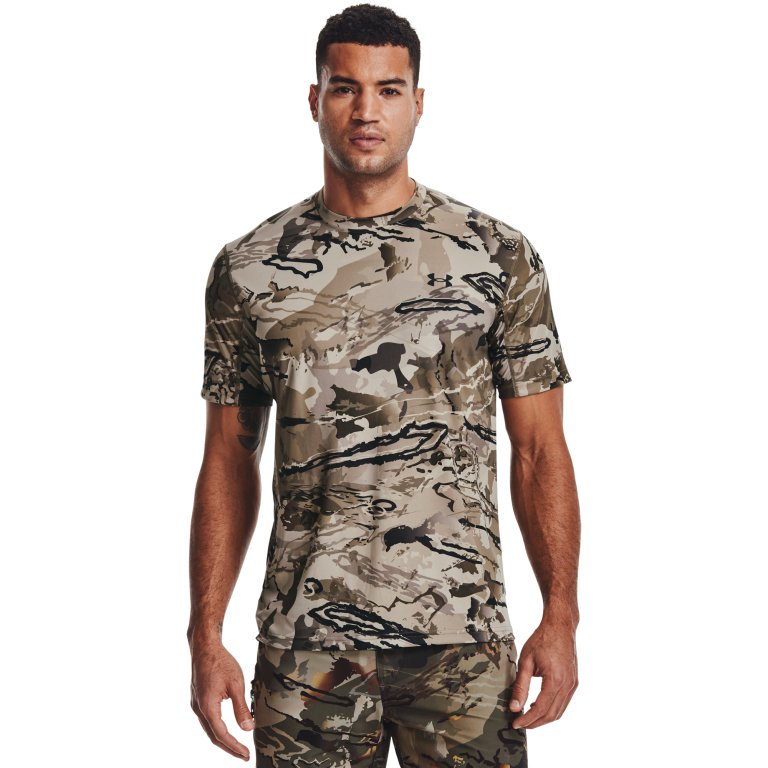 Футболка Under Armour Iso-Chill Brushline SS M - коричнева