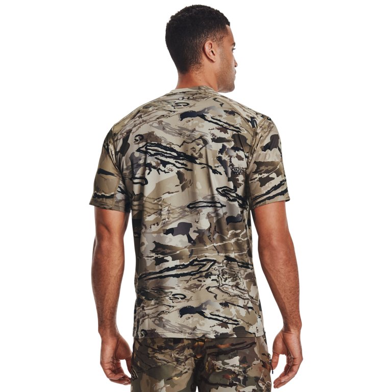 Футболка Under Armour Iso-Chill Brushline SS M - коричнева