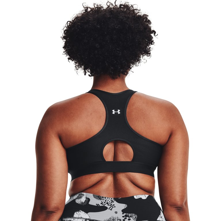 Бюстгальтер Under Armour Mid Keyhole Bra W - чорний