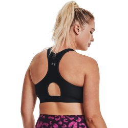 Бюстгальтер Under Armour Mid Keyhole Bra W - чорний