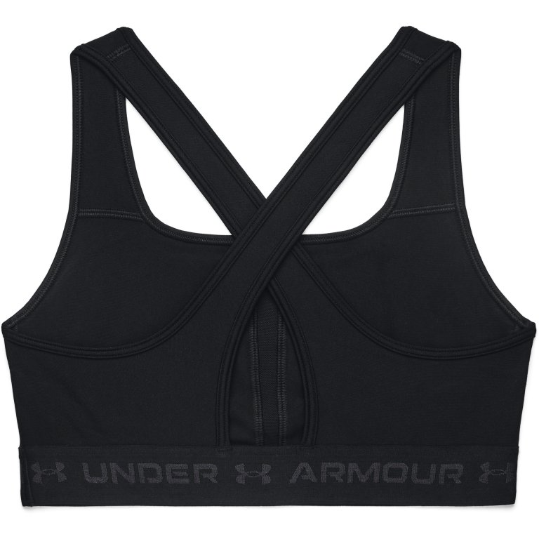 Бюстгальтер Under Armour Crossback Mid Bra W - чорний