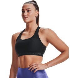 Бюстгальтер Under Armour Crossback Mid Bra W - чорний