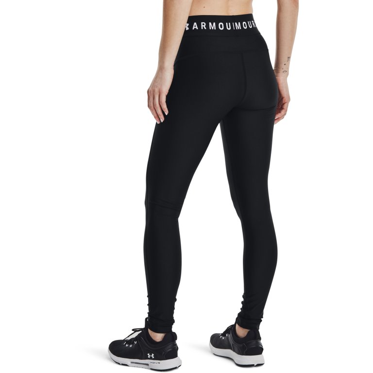 Legíny Under Armour HG Armr Brand WB Legging W - černá