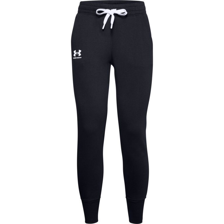Джоггери флісові жіночі Under Armour Rival Fleece Joggers W - чорні