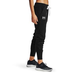 Джоггери флісові жіночі Under Armour Rival Fleece Joggers W - чорні