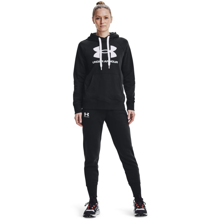 Джоггери флісові жіночі Under Armour Rival Fleece Joggers W - чорні