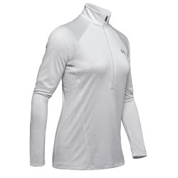 Футболка Under Armour Tech 1/2 Zip - Twist W - сіра