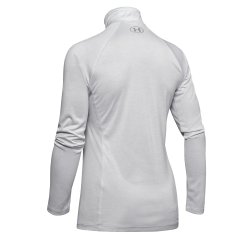 Футболка Under Armour Tech 1/2 Zip - Twist W - сіра