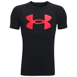 Футболка Under Armour Tech Big Logo SS YM - чорна
