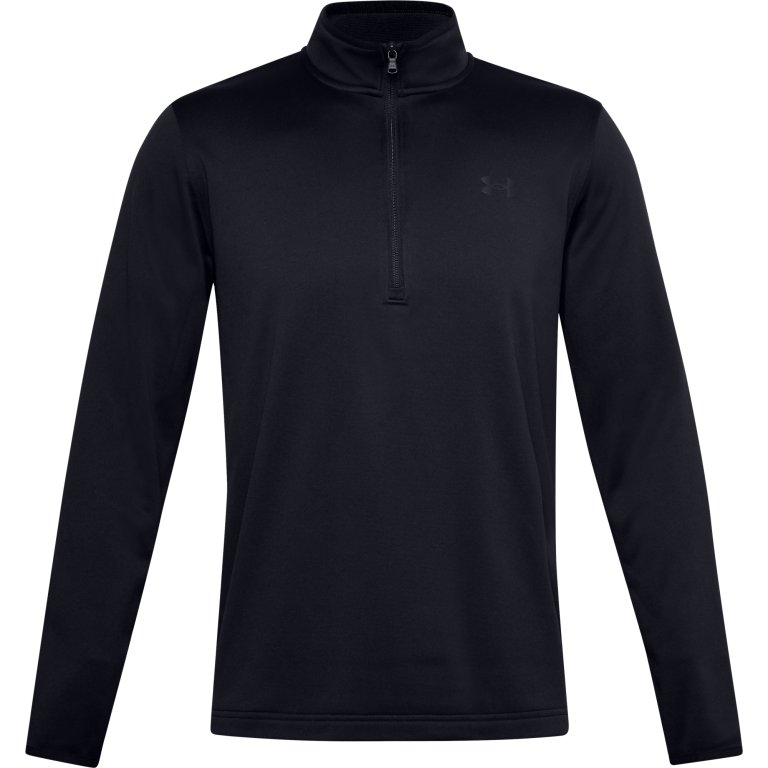 Світшот Under Armour Armour Fleece 1/2 ZIP M - чорний