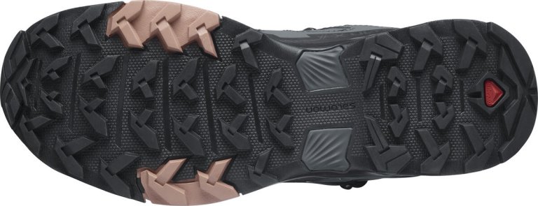 Взуття Salomon X ULTRA 4 MID WIDE GTX W - сірі/бежеві