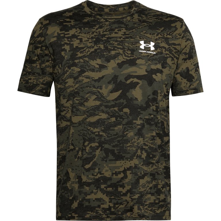 Футболка Under Armour ABC Camo SS M - чорна