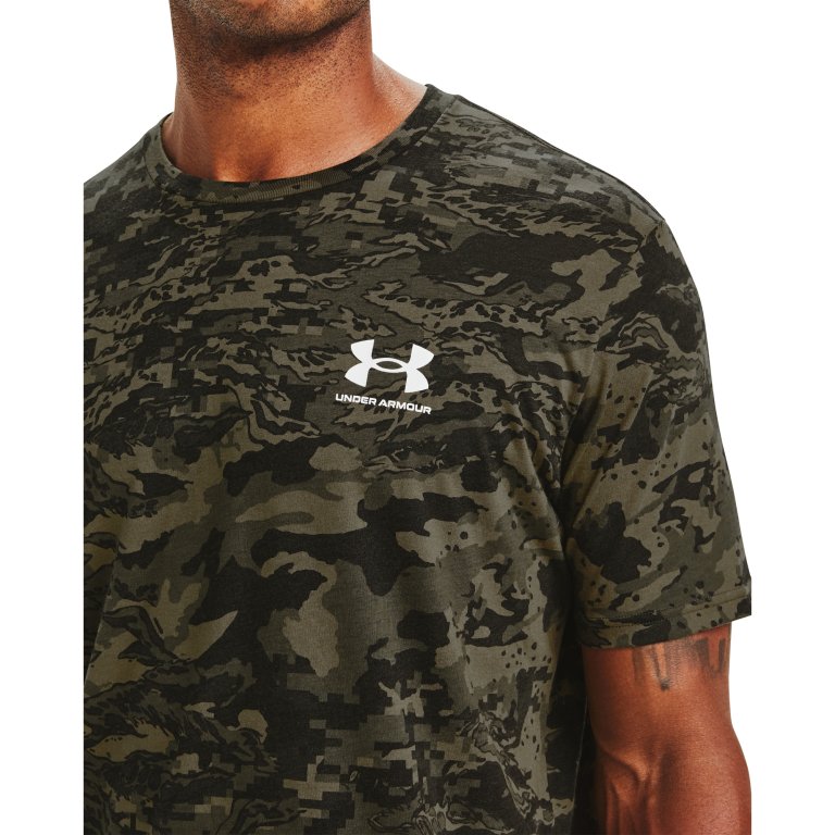 Футболка Under Armour ABC Camo SS M - чорна