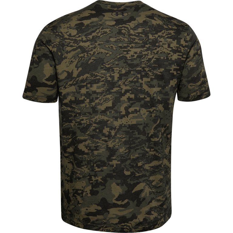 Футболка Under Armour ABC Camo SS M - чорна