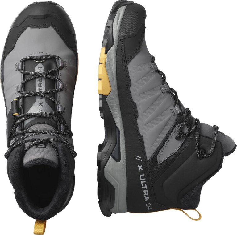 Взуття Salomon X ULTRA 4 MID WINTER TS CSWP M - сіре/чорне