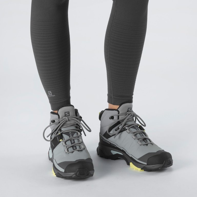 Взуття Salomon X ULTRA 4 MID WINTER TS CSWP W - сіре