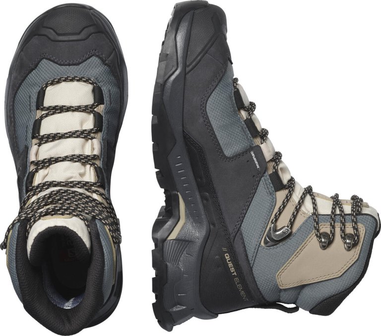 Взуття Salomon QUEST ELEMENT GTX W - чорне / сіре / бежеве