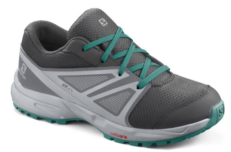 Кросівки Salomon SENSE CSWP J - чорний/сірий/зелений