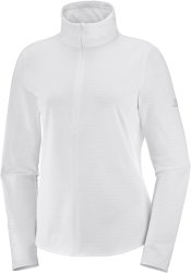 Кофта Salomon OUTRACK HZ MID W - біла