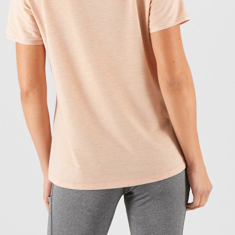 Футболка Salomon ESENTIAL SS TEE W - рожева