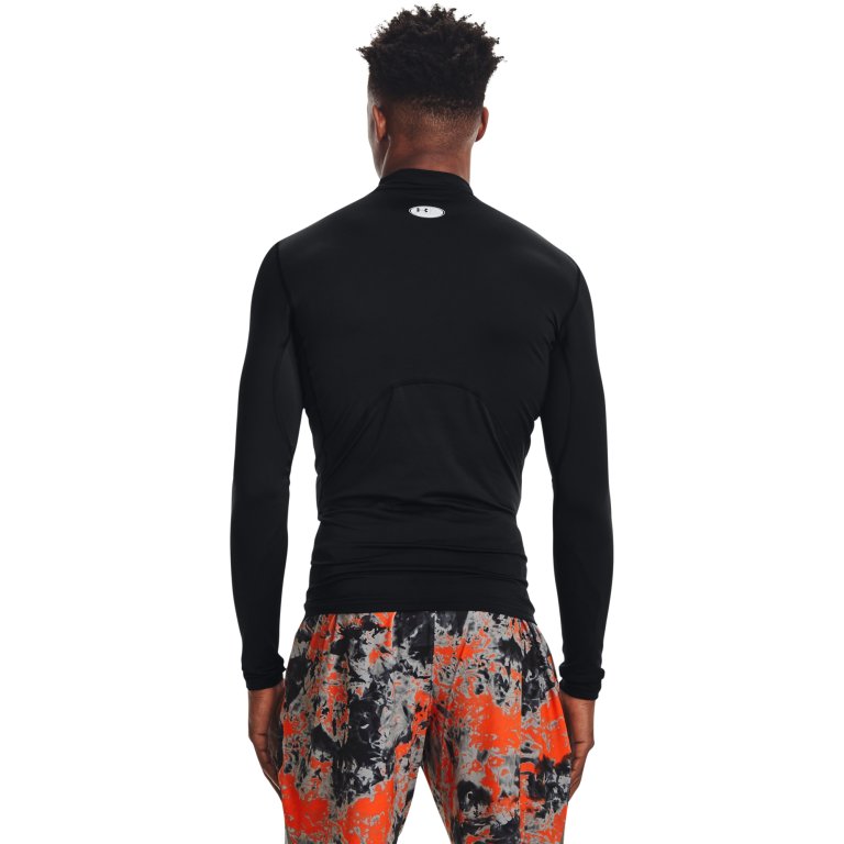 Футболка Under Armour CG Armour Comp Mock M - чорна