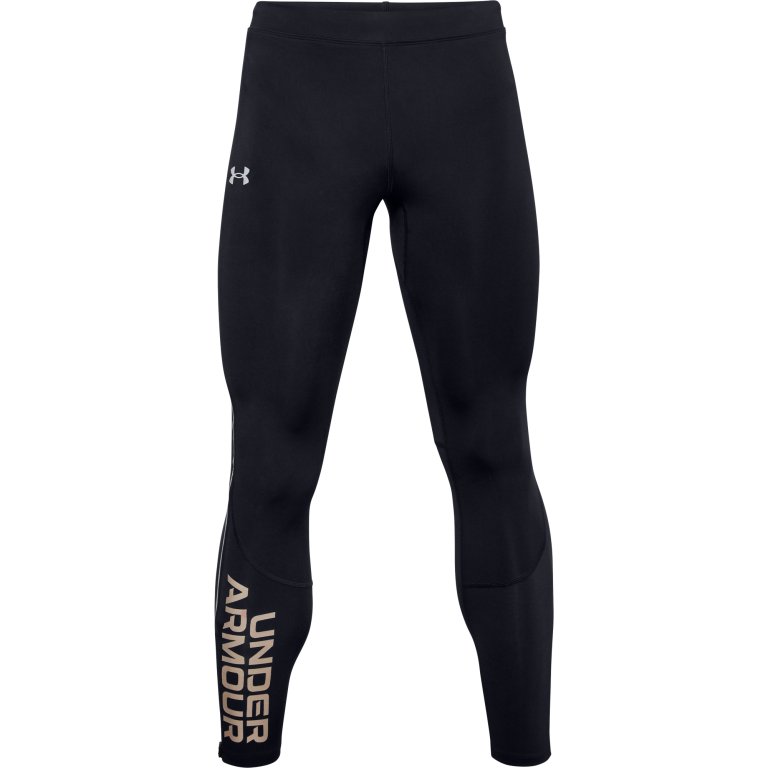 Легінси чоловічі Under Armour Fly Fast ColdGear Tight M - чорні